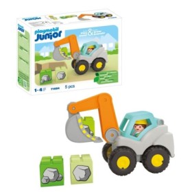 Playmobil Junior excavator cu brat mobil